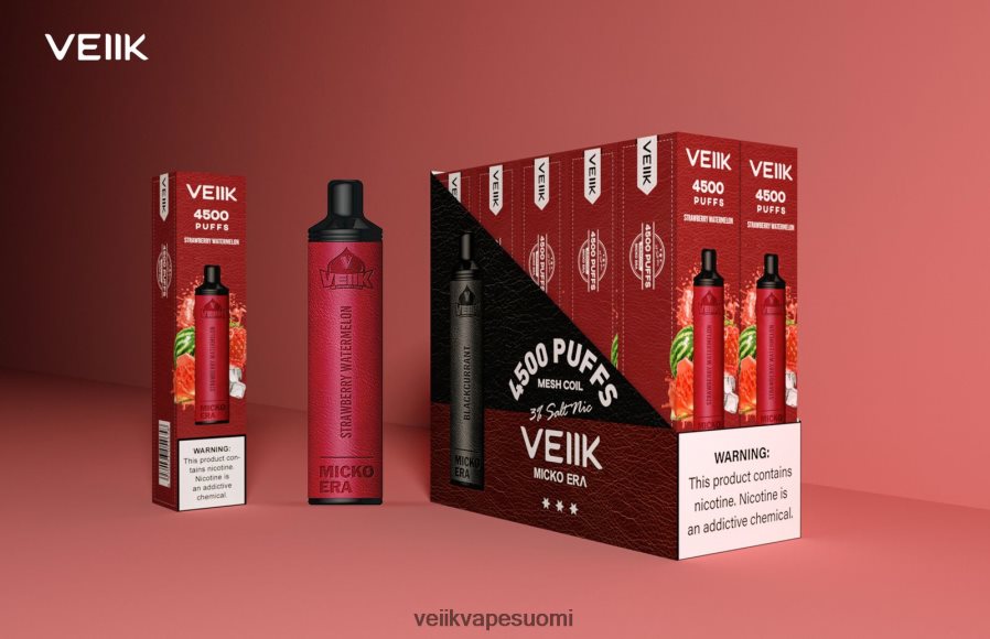 VEIIK Micko Era 4500 kertakäyttöistä suihketta 30 mg mansikka vesimeloni Z44R481 | VEIIK Vape Suomi