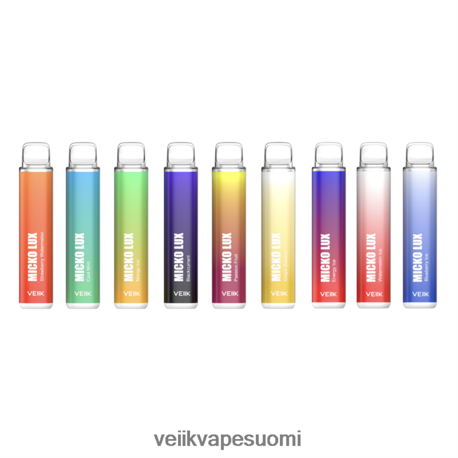 VEIIK Micko Lux kertakäyttöinen vape 5000 suihketta useita makuja Z44R4832 | VEIIK Vape Helsinki