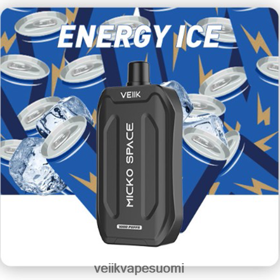 VEIIK Micko Space kertakäyttöinen vape 7000 suihketta energiaa jäätä Z44R4834 | VEIIK E Liquid